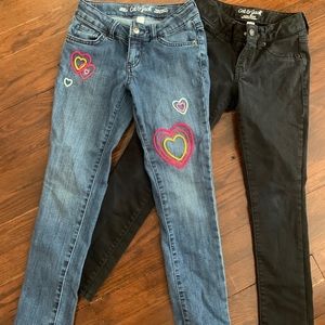 Lot of 2 girls jeans